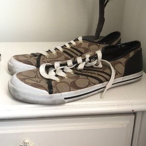 Pair of Coach shoes